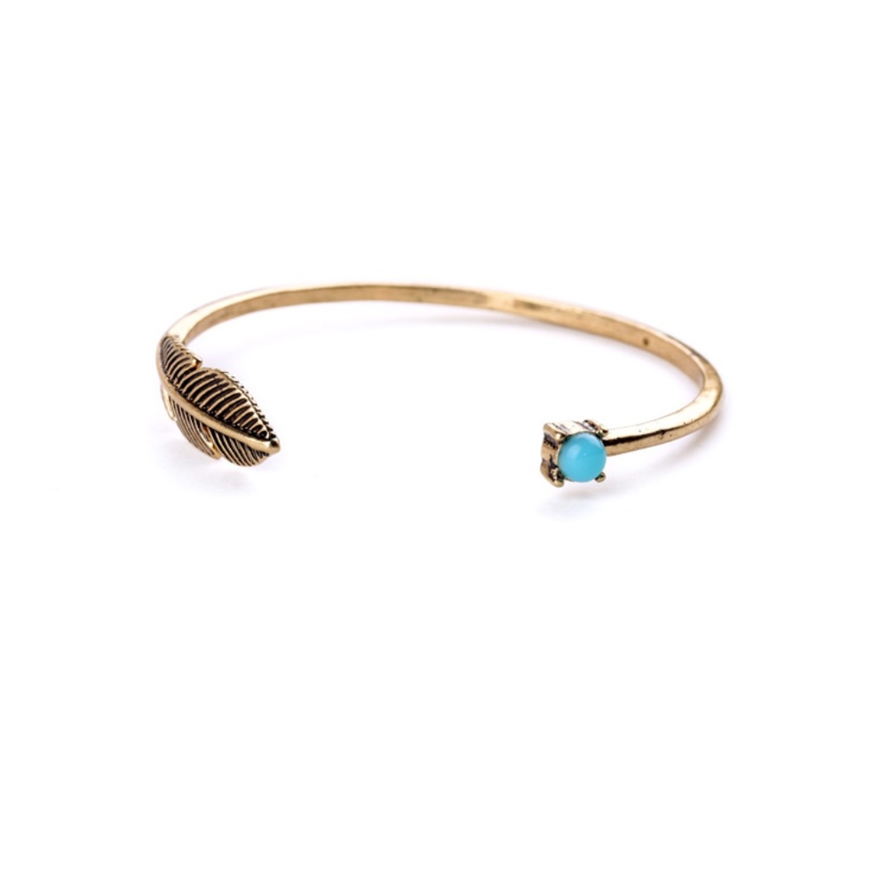 feather bracelet